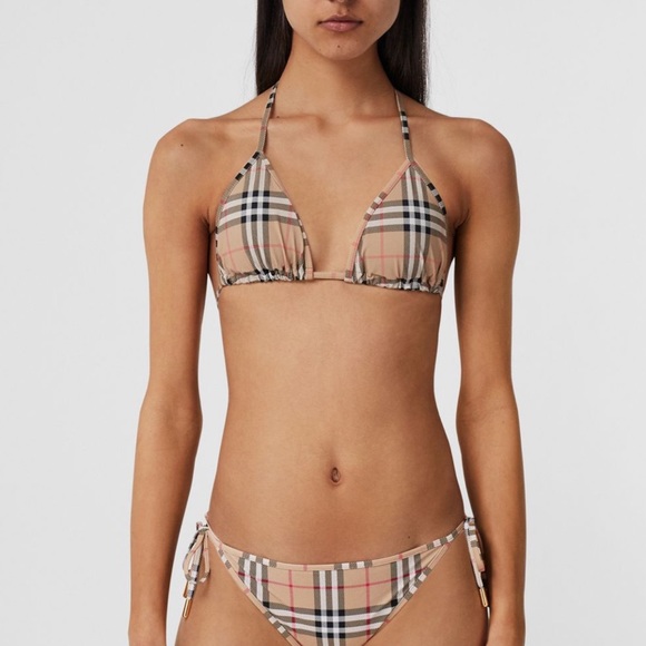 Burberry Swim Burberry 2piece Cobb Check Bikini Poshmark